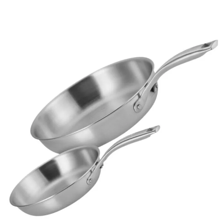 Essential 3-ply Stainless Steel stekepannesett 20/26 cm