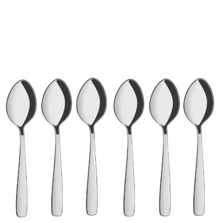 Essentials kaffeskje 6 stk blank