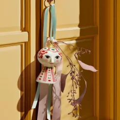 Eva juleoppheng 2025 7,5 cm rød
