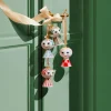 Eva juleoppheng 7,5 cm rød