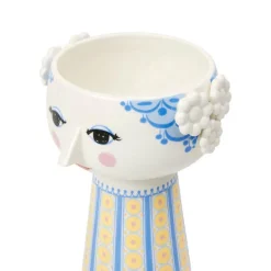 Eva vase 18,5 cm blå