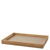 Even teak brett medium 28x36 cm nupo clay brown