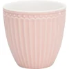 Everyday Alice mini latte kopp 13 cl pale pink