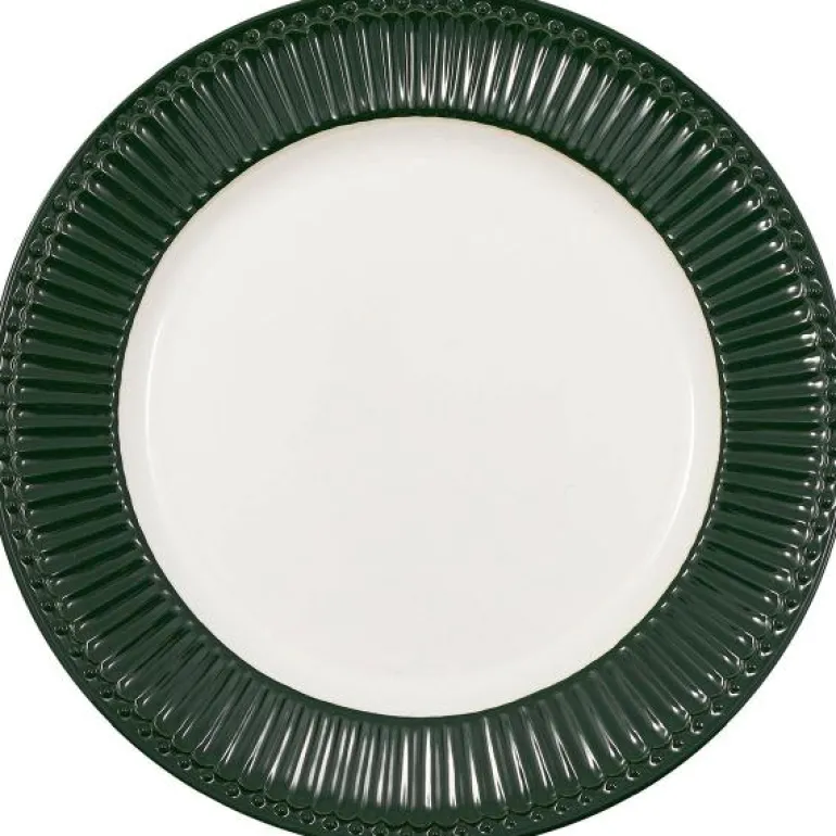 Everyday Alice tallerken 26,5 cm dark green