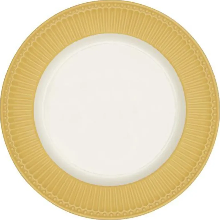 Everyday Alice tallerken 26,5 cm honey mustard