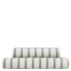 Everyday stripe håndkle 70x140 cm aqua