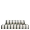 Everyday stripe håndkle 70x140 cm nordisk grønn
