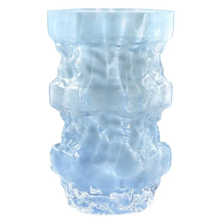 Evig vase 16 cm blå