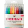 Fargepennsett mini 8 deler
