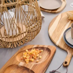 Fat tapas 54x24 cm teak