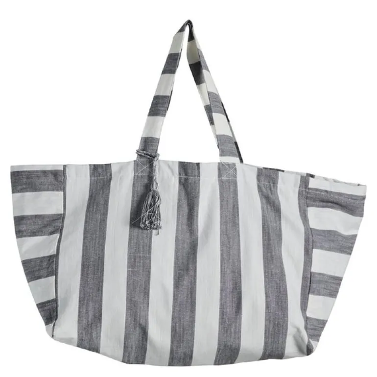 Felima handlenett 50x25 cm hvit/mørk grå