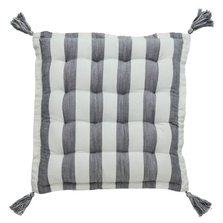 Felima sittepute 45x45 cm hvit/mørk grå