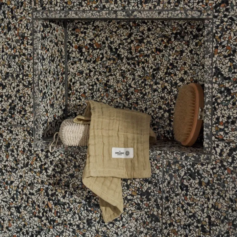 FINE vaskeklut 30x30 cm 3 stk pale honey