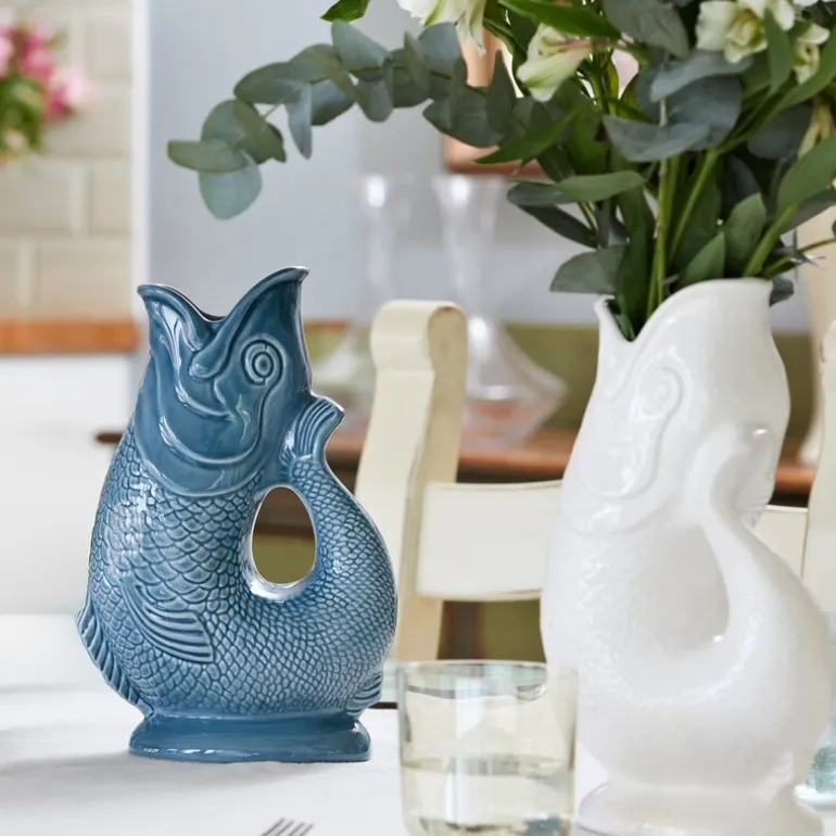 Fish Jug mugge 1,2L hvit
