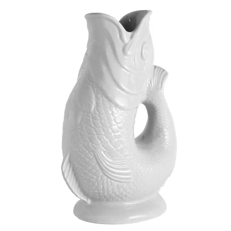 Fish Jug mugge 1,2L hvit