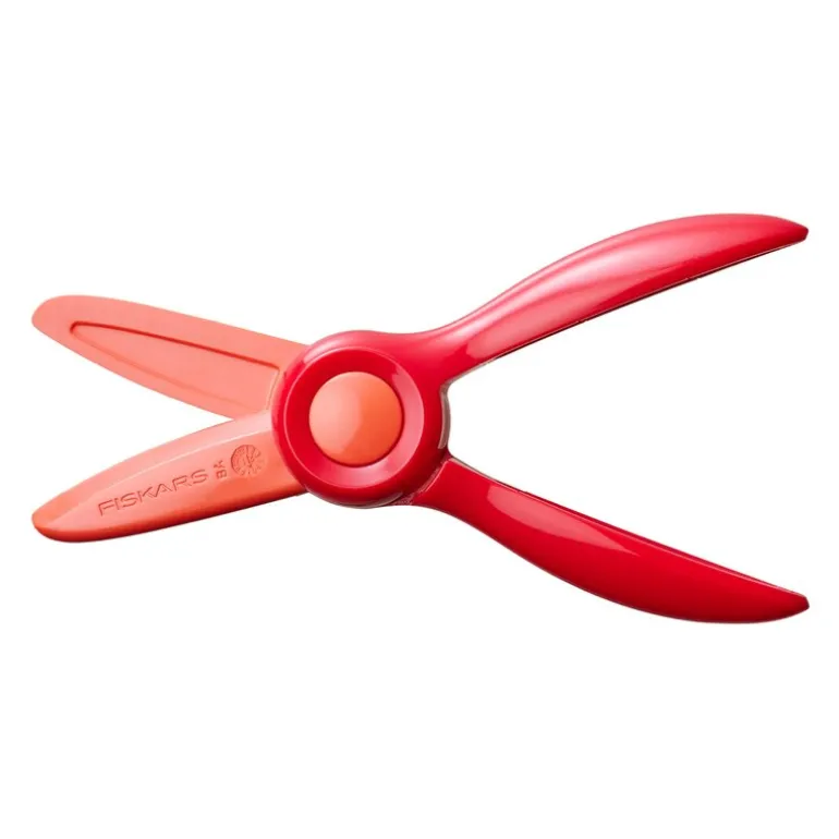 Fiskars Kids saks 2+ år rød