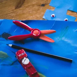 Fiskars Kids saks 2+ år rød