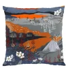 Fjällvandring putetrekk 47x47 cm oransje
