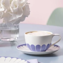 Fleur bleu cappuccinokopp 30 cl blå