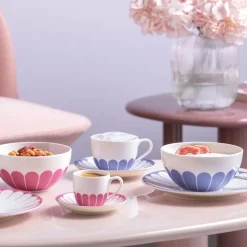Fleur cassis frokostbolle 14 cm 43 cl rosa
