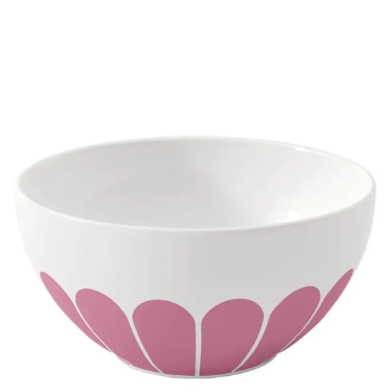 Fleur cassis frokostbolle 14 cm 43 cl rosa