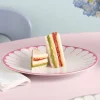 Fleur Cassis middagstallerken 26,5 cm rosa