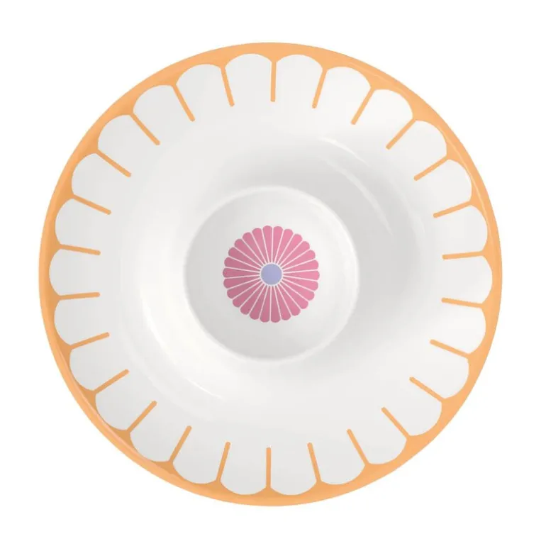 Fleur colour eggeglass 11,5 cm multi