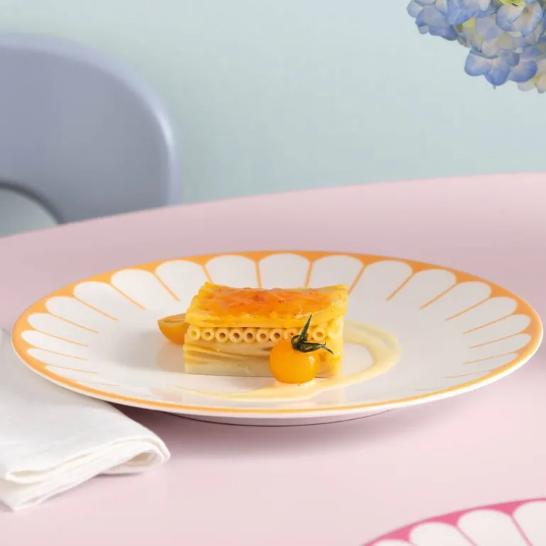 Fleur soleil middagstallerken 26,5 cm gul