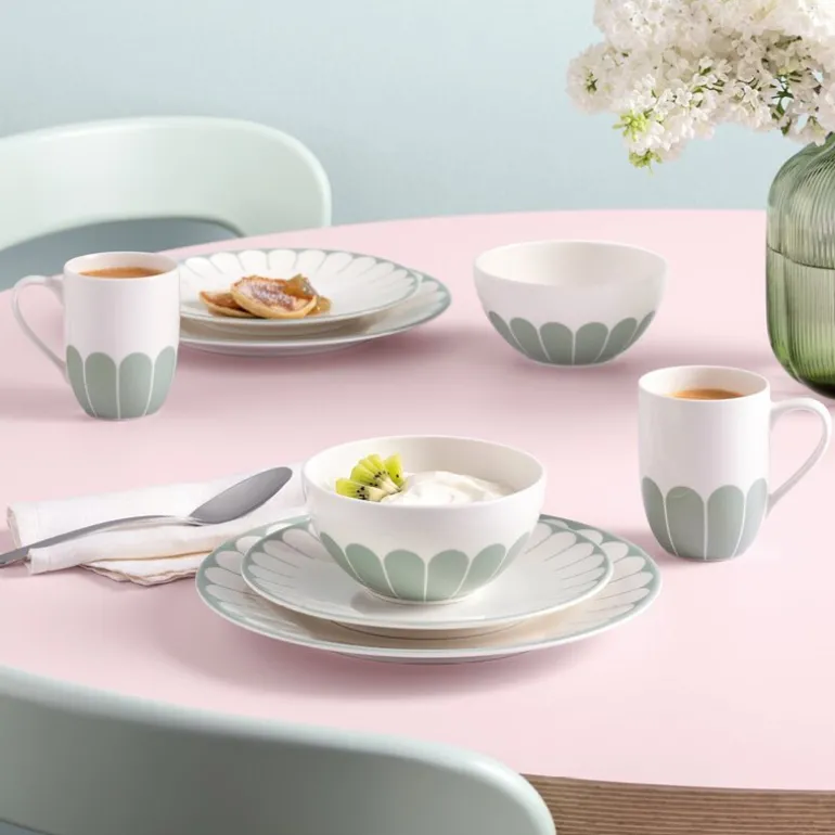 Fleur vert frokostbolle 14 cm 43 cl grønn