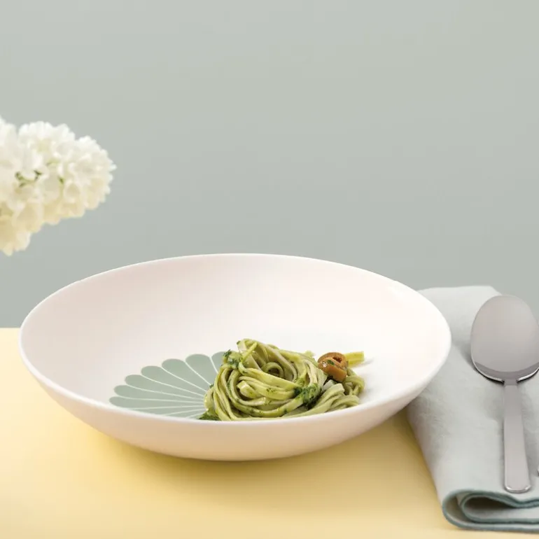 Fleur vert pastaskål 24 cm 62 cl grønn