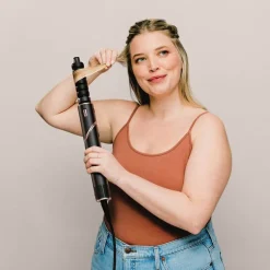 FlexStyle 5-i-1 multistyler og hårføner m/ oppbevaringsveske HD446EU svart