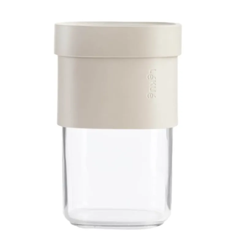 Flip Storage oppbevaringsboks M med lokk beige