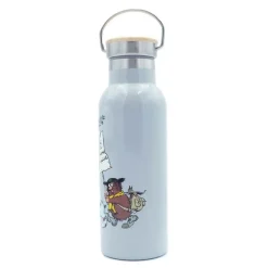 Flåklypa drikkeflaske 500 ml Retro grå