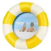 Floats fotoramme 17,2 cm gul/hvit