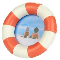 Floats fotoramme 17,2 cm rød/hvit