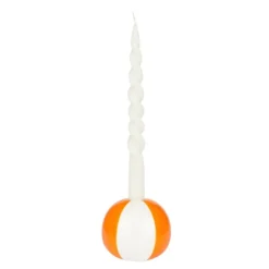 Floats lysestake 8 cm Beachball oransje