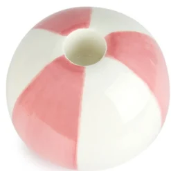 Floats lysestake 8 cm Beachball rosa