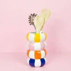 Floats vase 20 cm multi