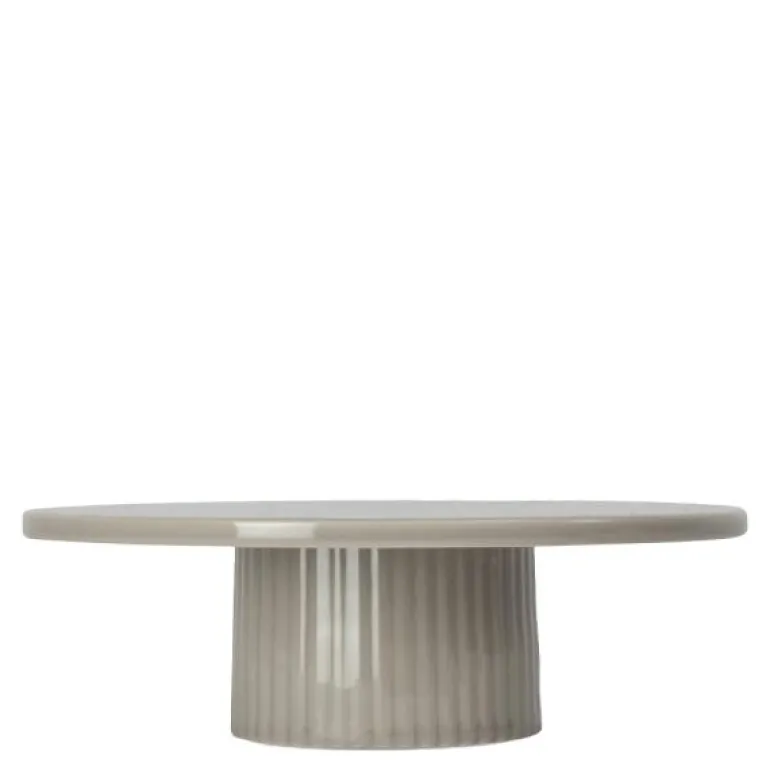 Flora kakefat 25,5 cm beige