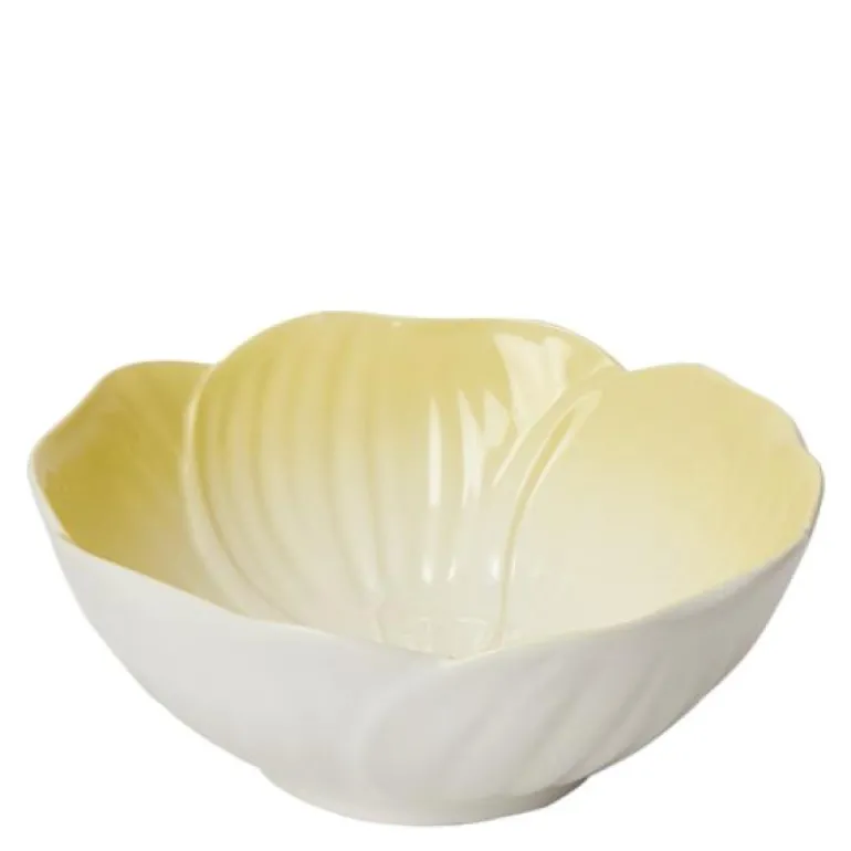 Flora skål 11,5 cm gul