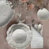 Flora skål 14 cm hvit