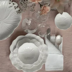 Flora skål 14 cm hvit