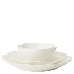 Flora skål 14 cm hvit
