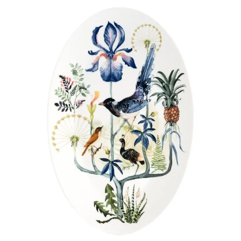 Florytale serveringsfat ovalt 38 cm