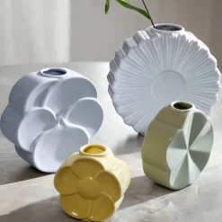 Flower vase åkervindel 14 cm grønn