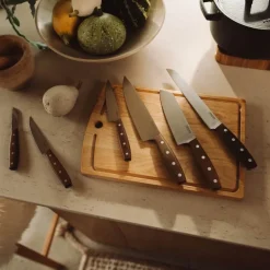 Folken brødkniv 21 cm tre/stål