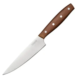 Folken kokkekniv 12 cm tre/stål