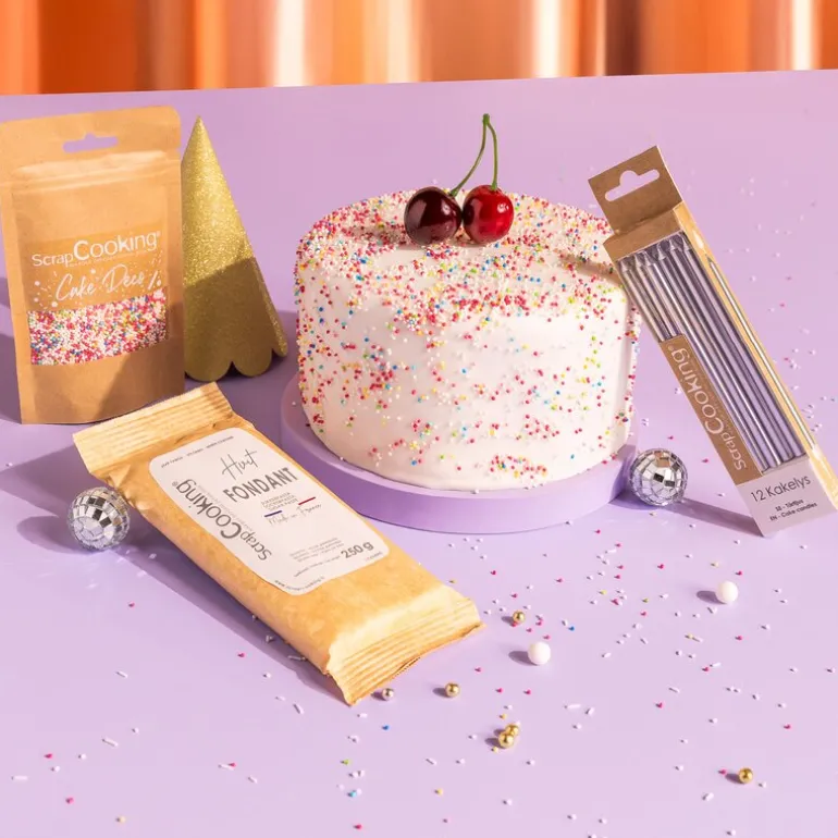 Fondant 250 g hvit