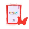 Fondant 250g rød