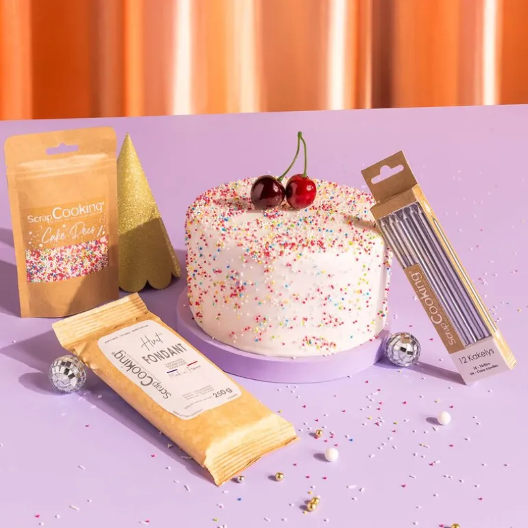 Fondant 1 kg hvit